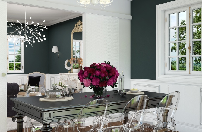 Armoire Blanche Chic Pour Cheminée - Meuble De Rangement Pratique Pour Salon Et Salle à Manger - 6